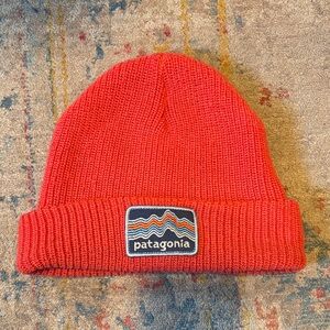 Patagonia Knit Beanie, orange/red